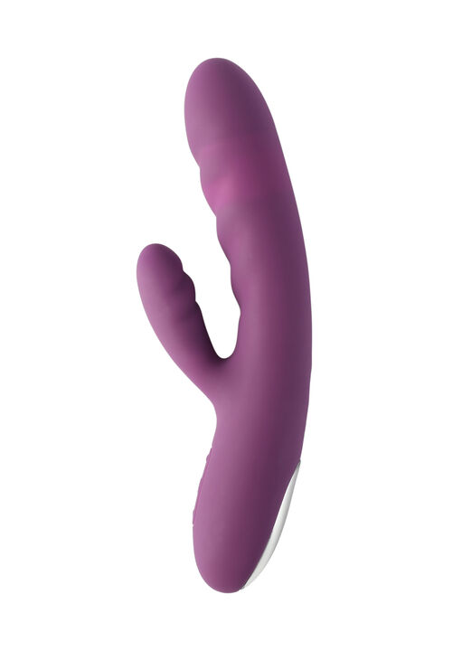 Svakom Women's Lilac Avery Thrusting Rabbit Vibrator With Clitoral Stimulator In Size 5 - Image 4