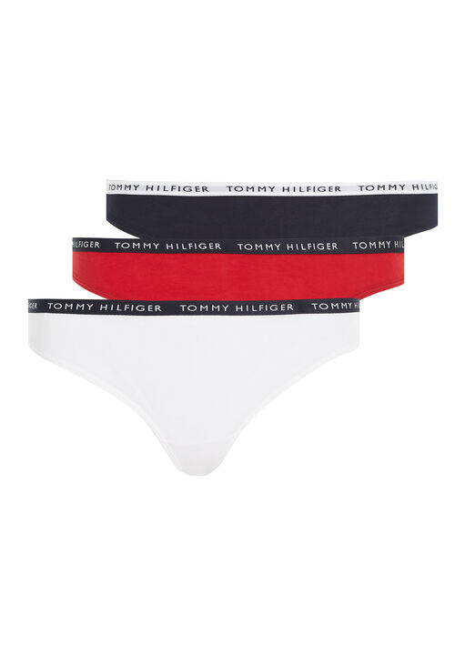 Tommy Hilfiger Multi Recycled Essentials 3 Pack Thong, X L