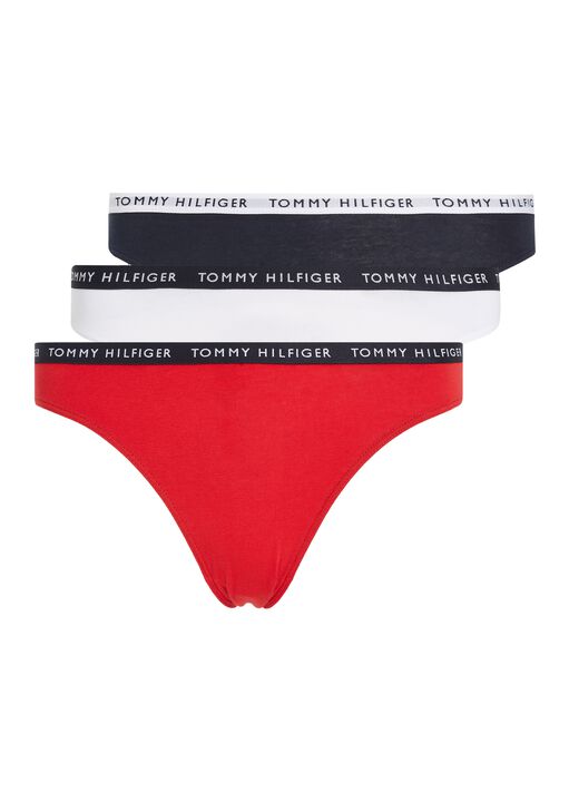 Tommy Hilfiger Multi Recycled Essentials 3 Pack Bikini Brief, L