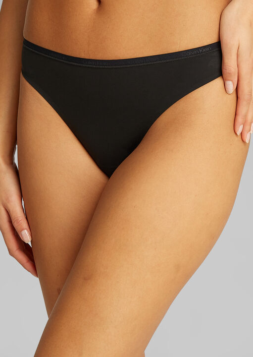 Calvin Klein Perfectly Fit Thong, Black, Size L, Women - Image 5