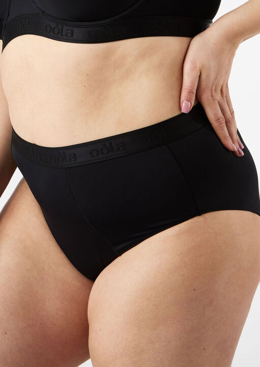 Oola Black Microfibre Hw Brief, 22-24
