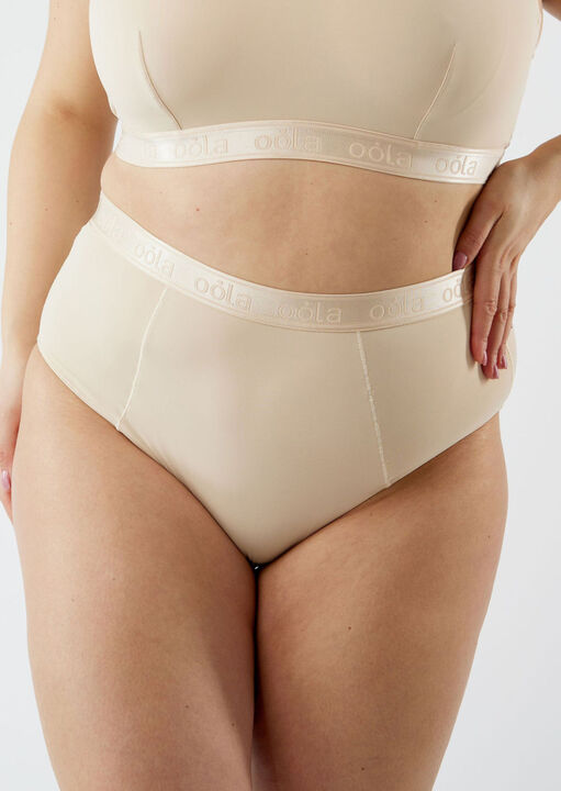 Oola Nude Microfibre Hw Brief, 14-16