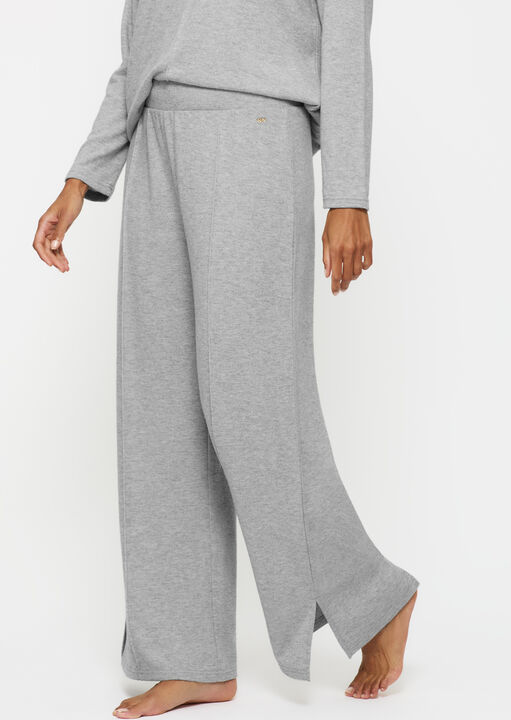 Knickerbox Grey Marie Wide Leg Trousers, 14