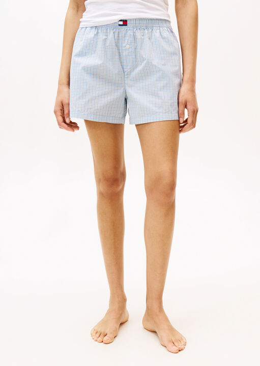 Tommy Hilfiger Blue Heritage Poplin Shorts, L