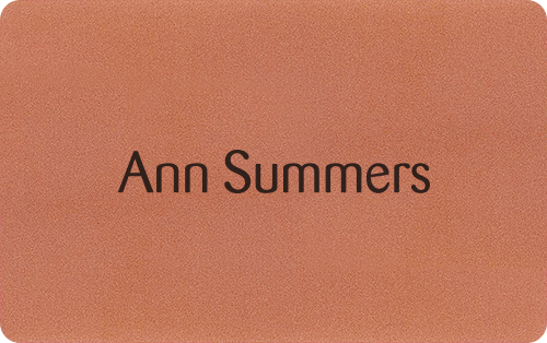 Ann summers gift card