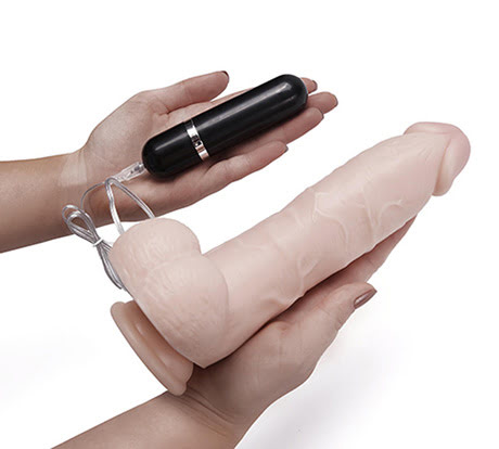 Suction cup dildo