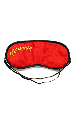 Naughty or Nice Double-Sided Blindfold