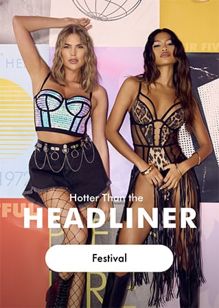 Festival clothing at Ann Summers