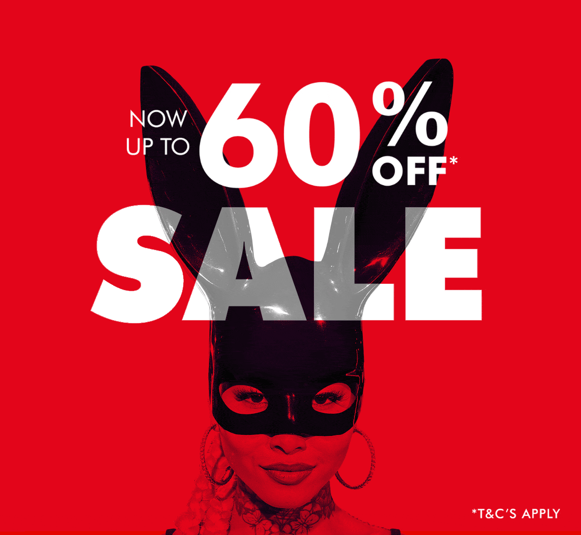 Up to 60% off Sale