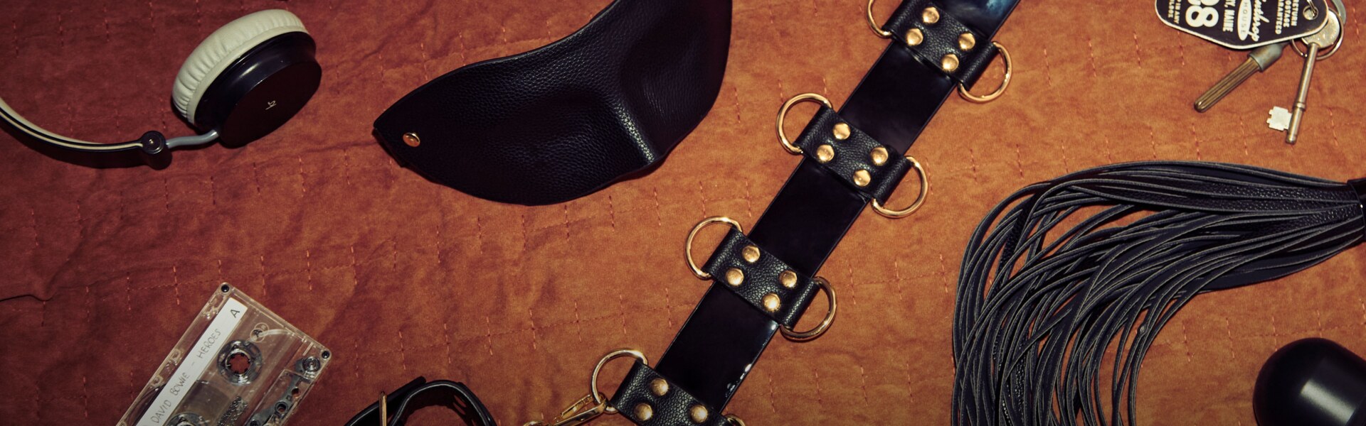 Image of various bondage items