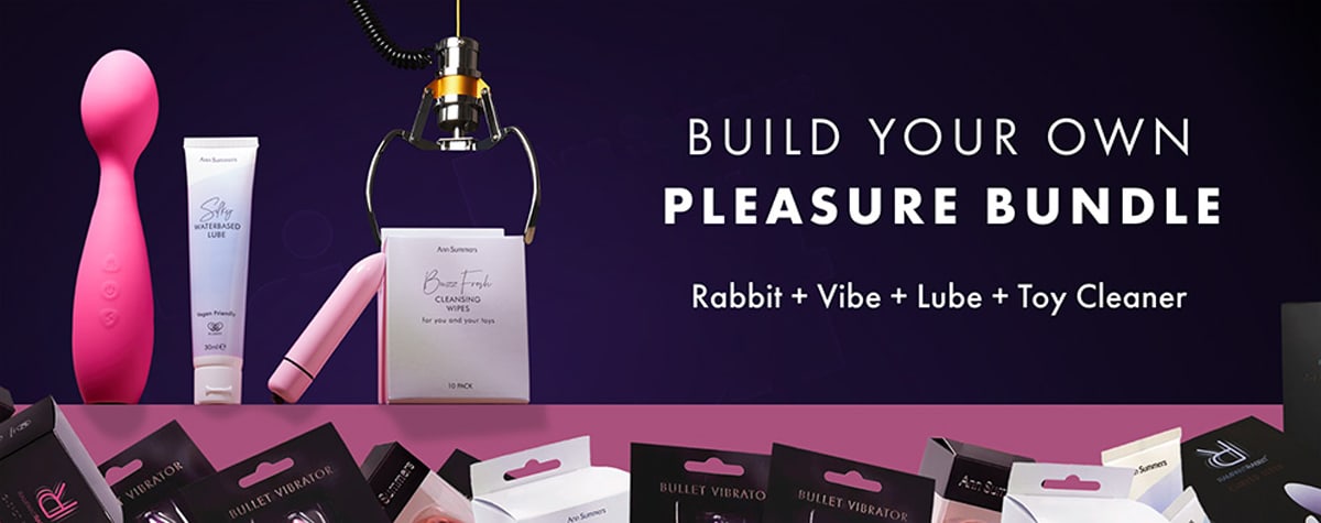 Build Your Own premium Bundle - Toy + Toy + Lube + Cleaner