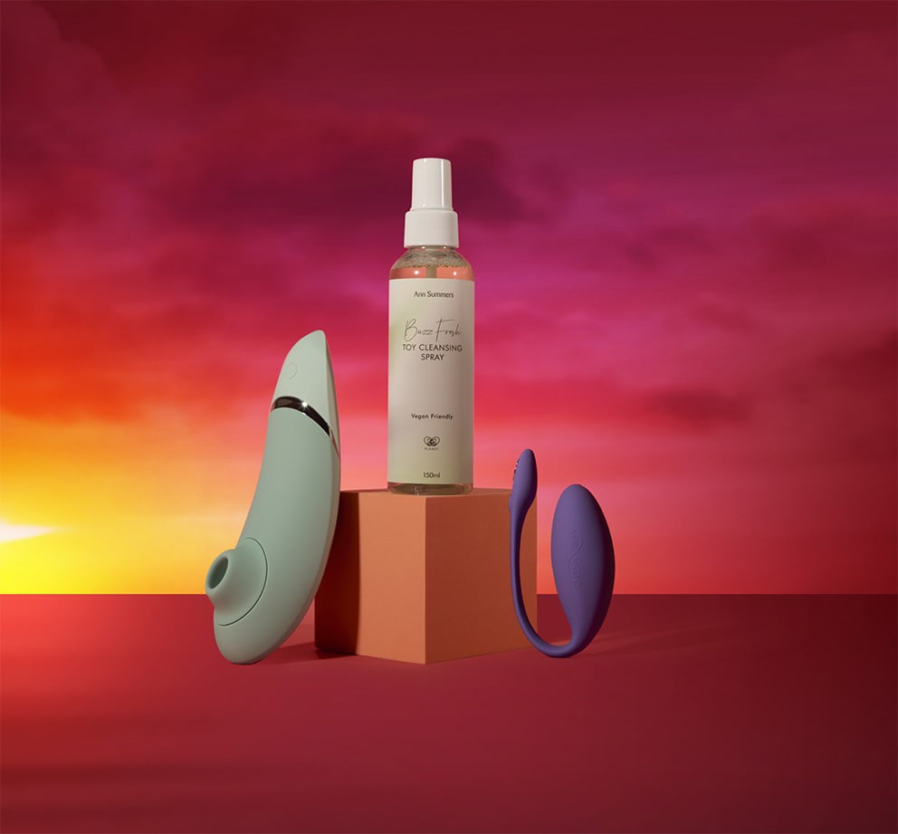 Assorted Sex toys for couples at Ann Summers