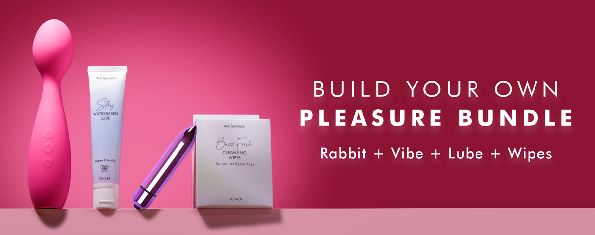 Build Your Own Pleasure Bundle - Toy + Toy + Lube + Cleaner