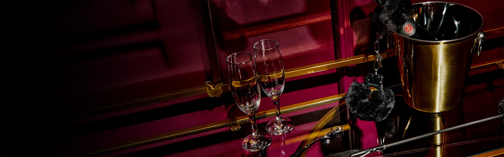 Assortment of Valentines Bondage Equipment at Ann Summers