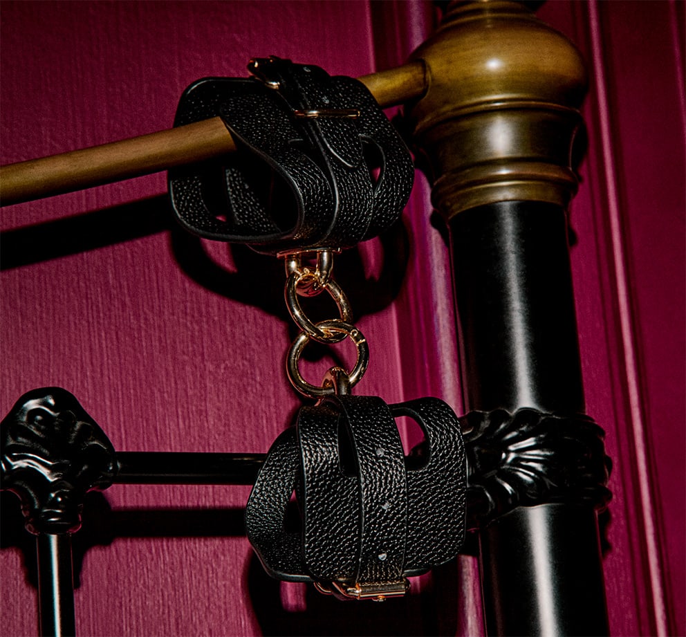 Assorted whips & bondage at Ann Summers